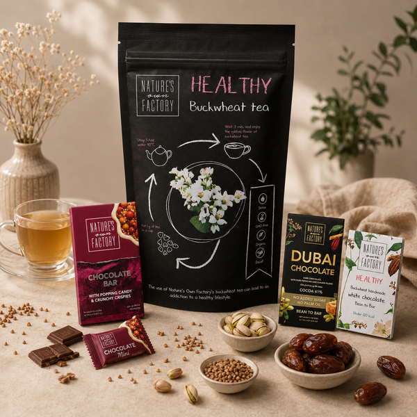 buy buckwheat tea and chocolate cyprus