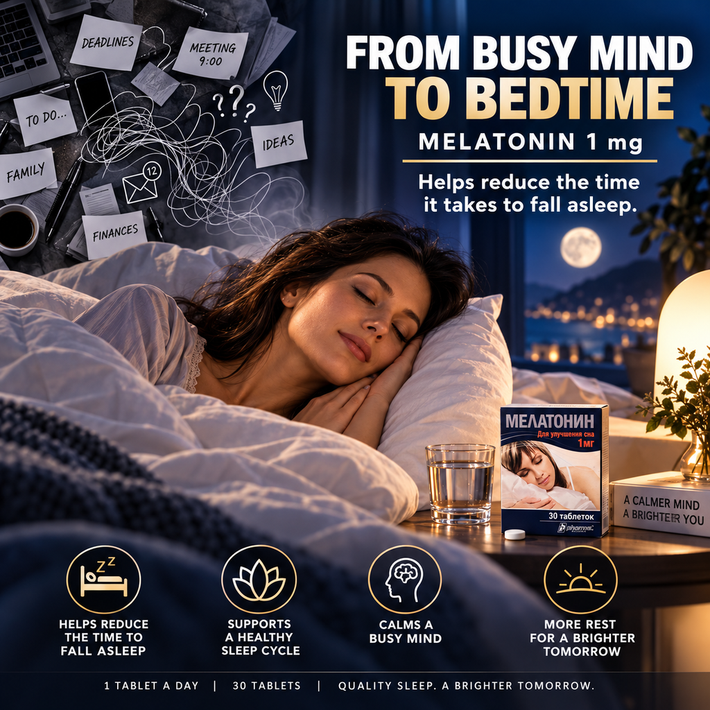 Black Melatonin 1mg