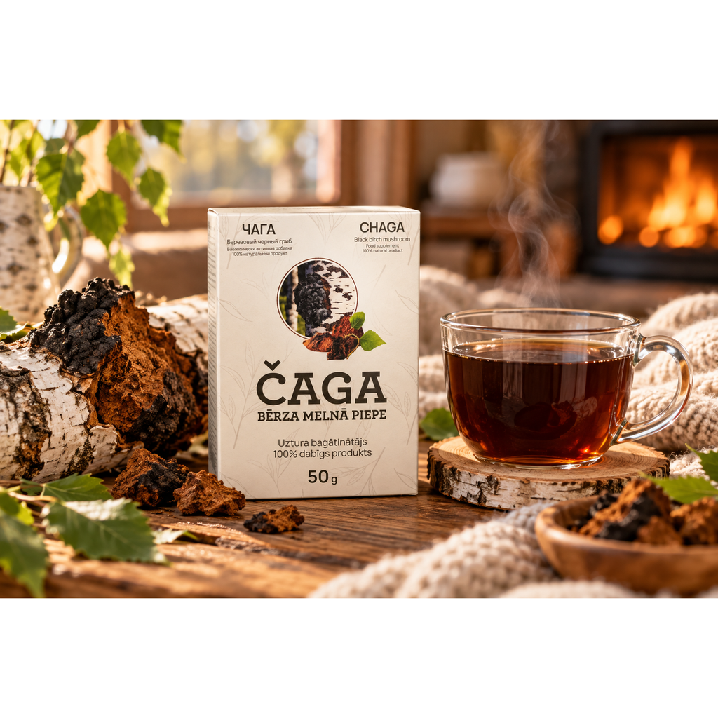 Light Gray Chaga tea 50 gr
