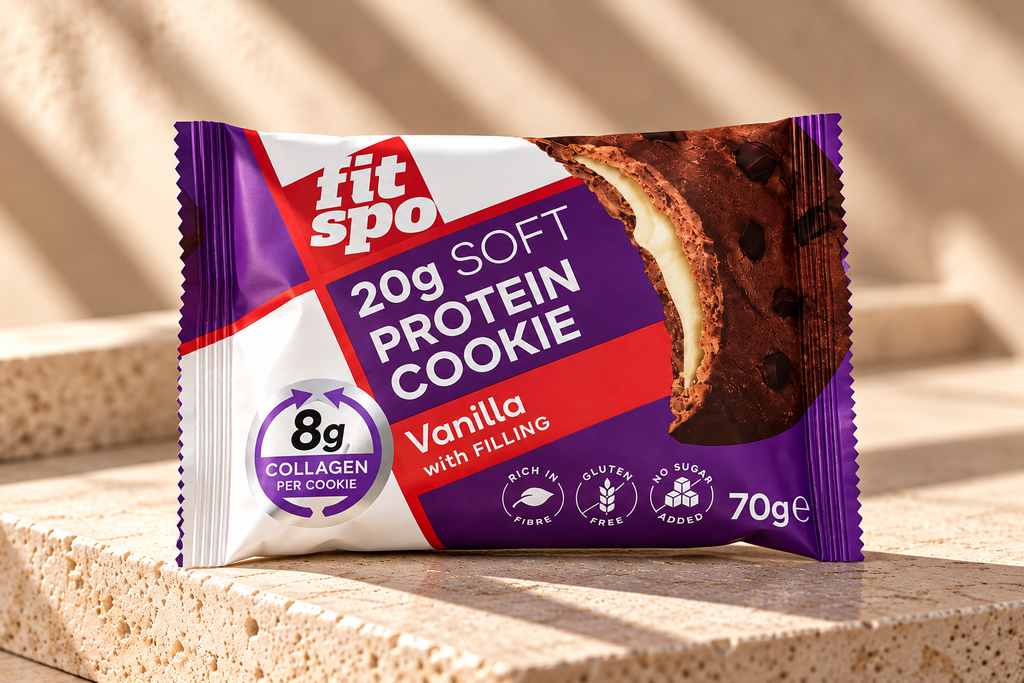 Rosy Brown Protein Cookie 70 gr ( 20 gr protein, 8 gr collagen)