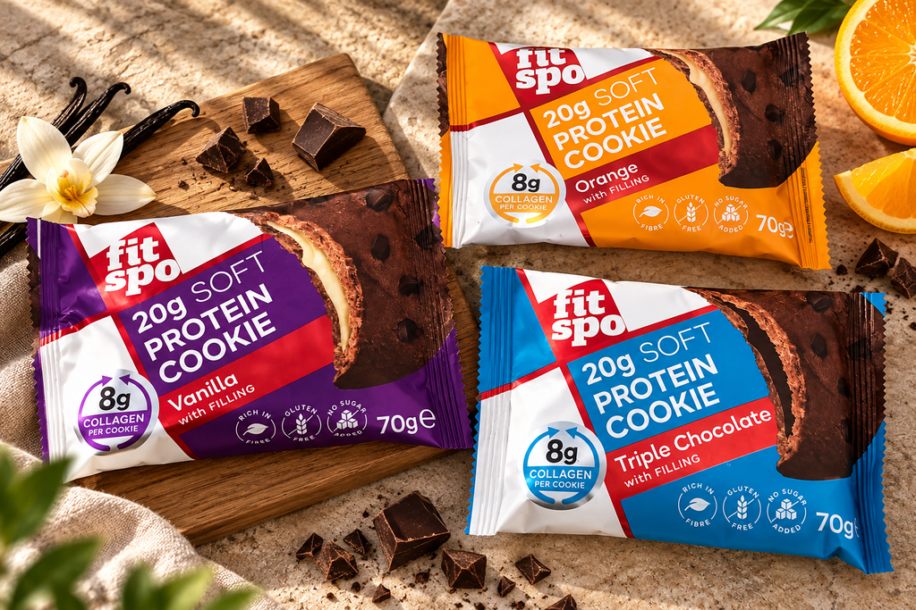 Rosy Brown Protein Cookie 70 gr ( 20 gr protein, 8 gr collagen)