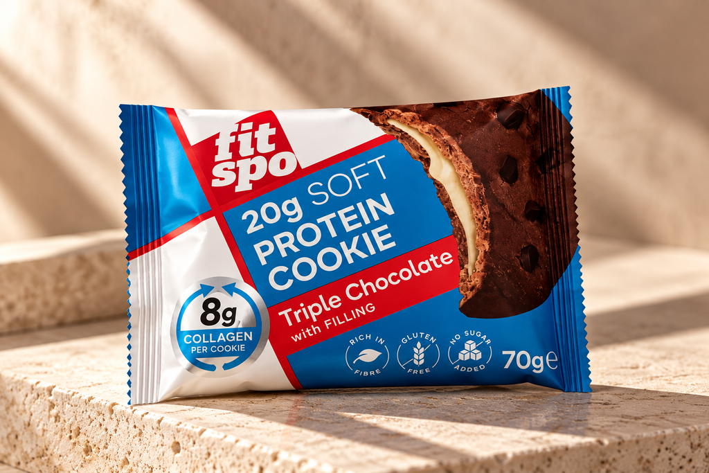 Rosy Brown Protein Cookie 70 gr ( 20 gr protein, 8 gr collagen)