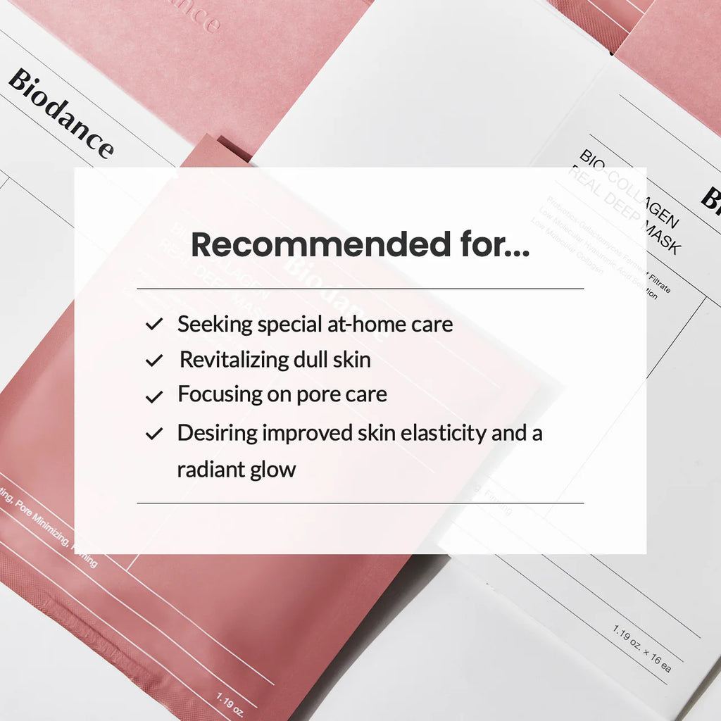 Biodance collagen mask recomendations