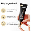 Skincare cream tube with key ingredients listed on a white background Medipeel