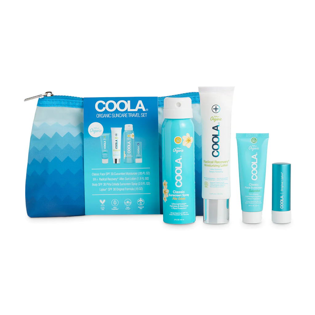 COOLA 4 Piece Organic Suncare Travel Set buy in Cyprus online shop