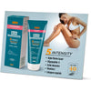 GUAM Crema Super Rassodante packaging with a woman in white underwear on a light blue background