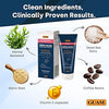 GUAM skincare product with ingredients and benefits highlighted