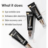 Black skincare tubes  MEDI-PEEL Eye Peptide 9 Volumy Eye Cream with text on a white background