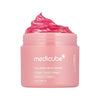 Pink jar of Medicube Collagen Jelly Cream with pink cream on top against a white background