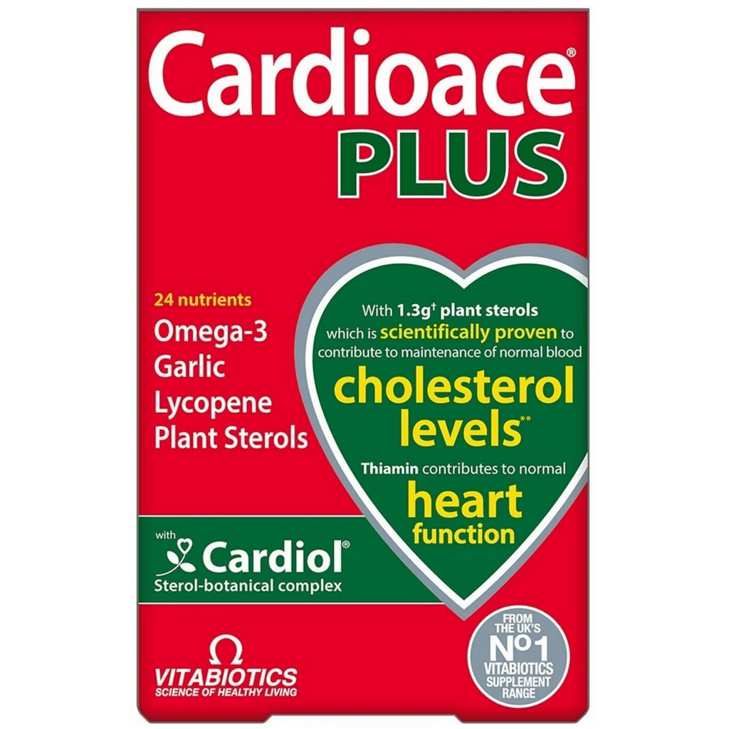 Vitabiotics Cardioace Plus Sterols, Caps, 60 Vitabiotics  buy in Cyprus online store pharmacy