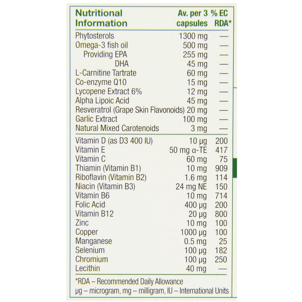 Vitabiotics Cardioace Plus Sterols, Caps, 60 Vitabiotics  buy in Cyprus online store pharmacy