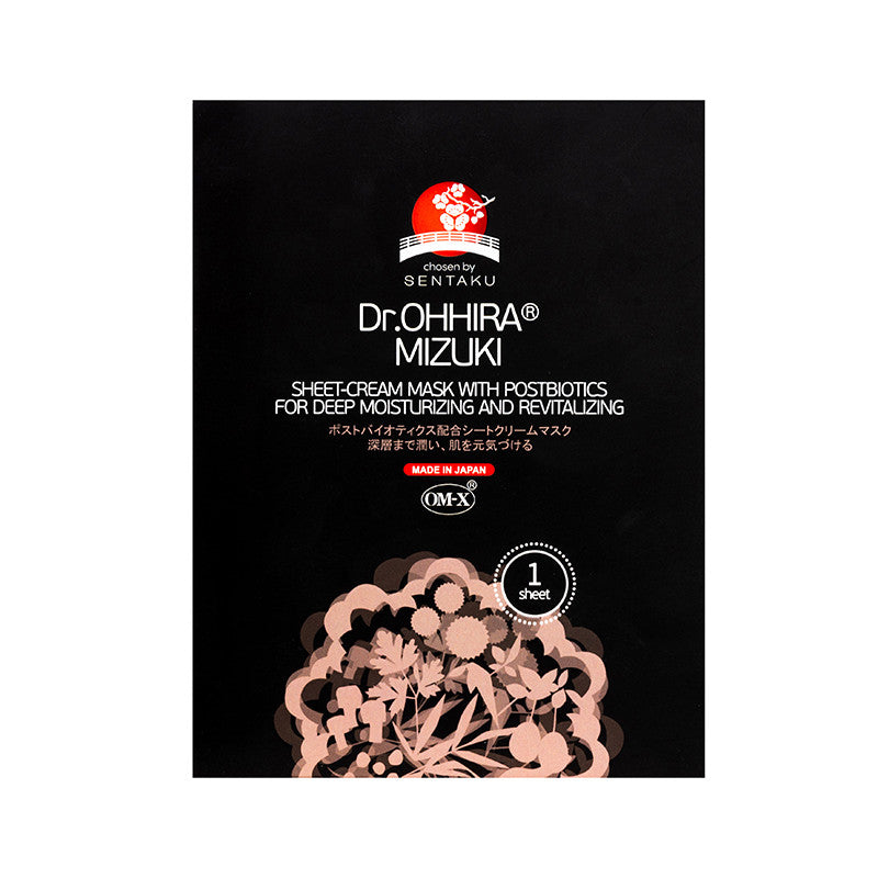 DR.OHHIRA MIZUKI POSTBIOTIC SHEET-CREAM FACE MASK – ePharmaCY LTD