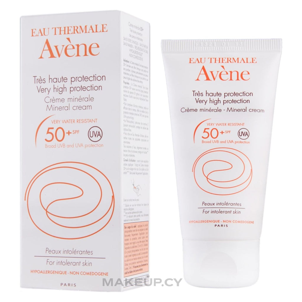 Avene Very High Protection Mineral Cream SPF50+ - My Women Stuff