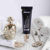 Medi-Peel eye cream tube on a white surface with decorative items.