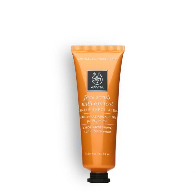 Apivita Face Scrub Apricot Tube 40ml Apivita  buy in Cyprus online store pharmacy