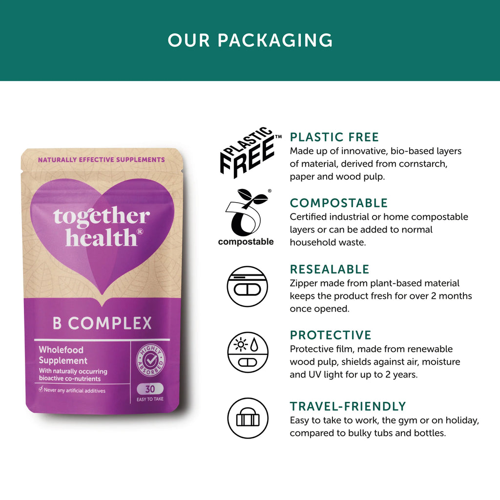 Packing Information of Together Health B Complex