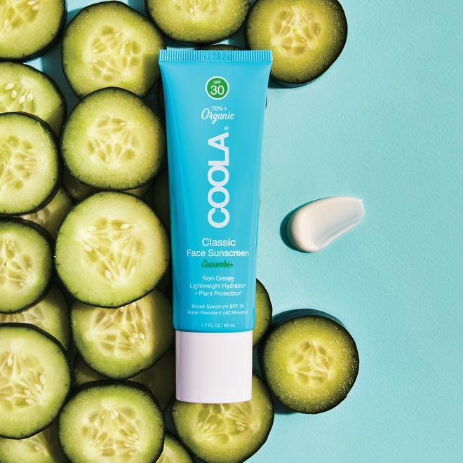 Coola CLASSIC FACE ORGANIC SUNSCREEN LOTION SPF 30 cucumber
