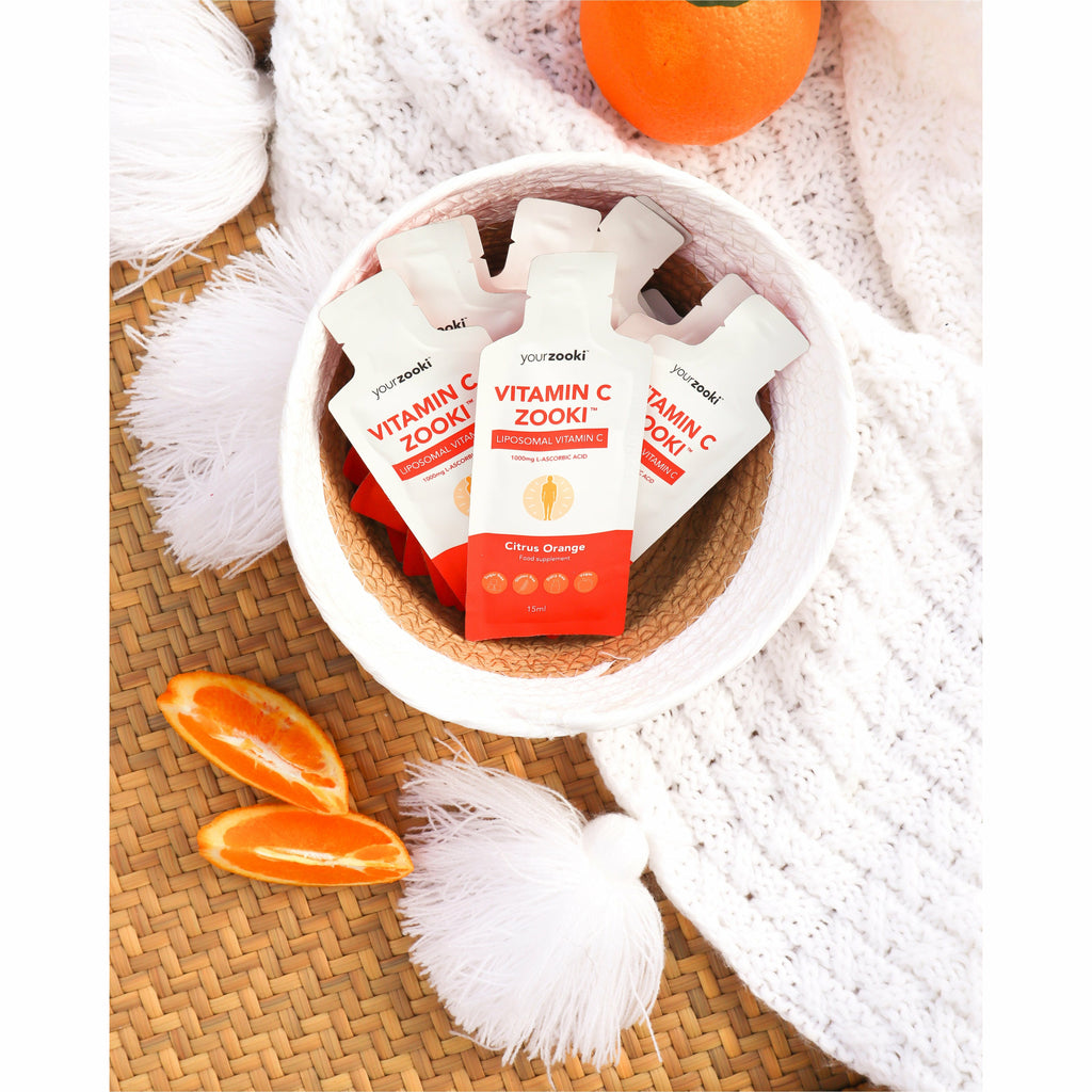 YourZooki vitamins orange in Basket