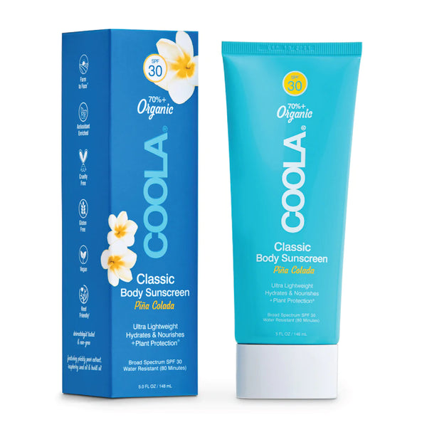 ORGANIC - Classic Body Organic Sunscreen Lotion SPF 30 - Pina ColadaBuy in Cyprus online 