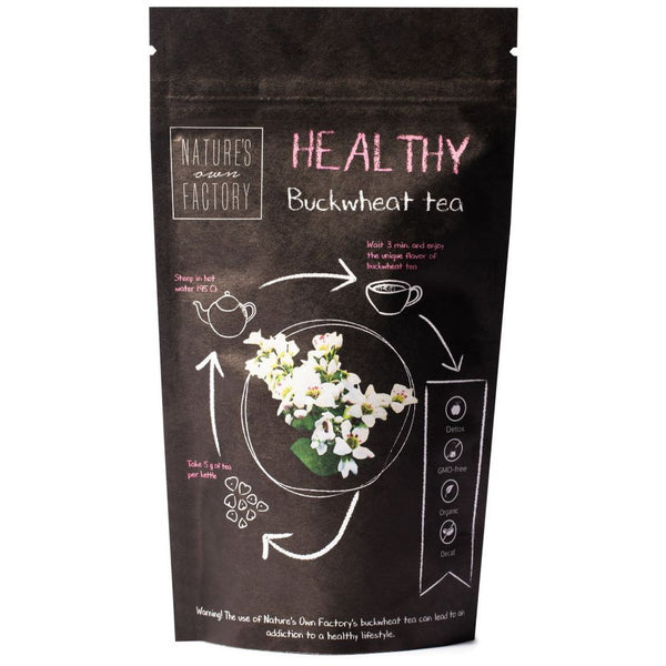 Nature’s Own Factory Healthy Buckwheat Tea Packing