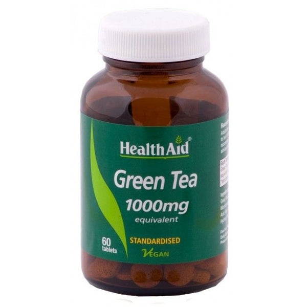 HealthAid® Green Tea,1000mg Tablets, 60