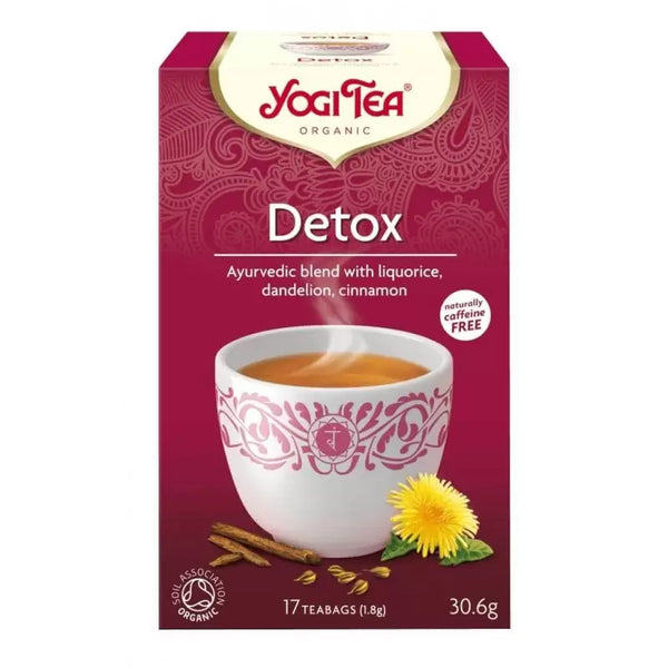 Yogi Tea Herbal Tea detox Ayurvedic Infusion 17 φακελάκια τσαγιού 