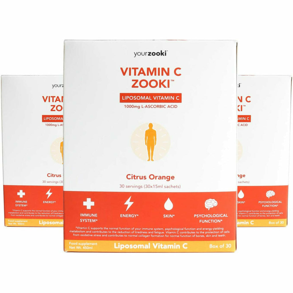 YourZooki Vitamin C Liposomal, 30 pcs / box